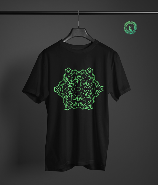 Audio Mandala Printed T-shirt