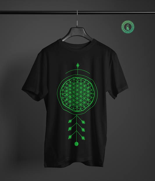 Flower of life Printed T-Shirt