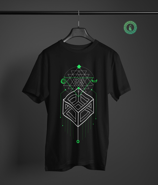Mystic Geometry Printed T-Shirt