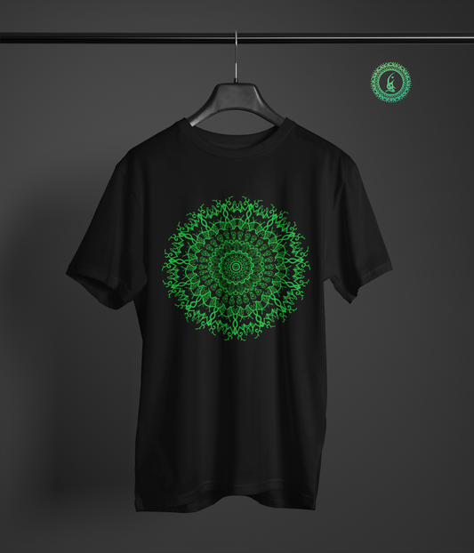Cymatics Mandala Printed T-shirt